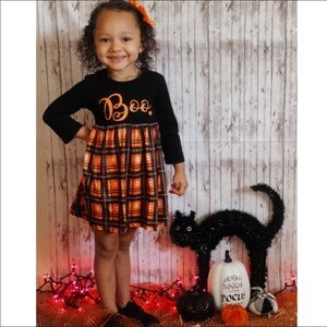 Boo Plaid Dress